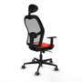 Chaise de Bureau Piqueras y Crespo 1D036G1 Orange Foncé