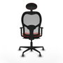Chaise de Bureau Piqueras y Crespo 1D036G1 Orange Foncé