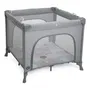 Chicco - Parc pour bébé Open, Gris - Pliable et compact avec tapis doux, sac de transport inclus