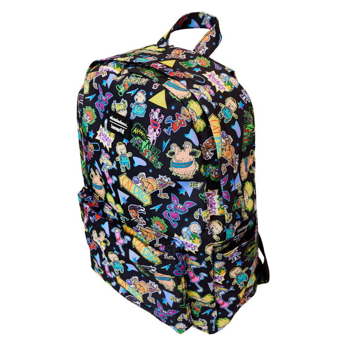 LOUNGEFLY Sac à dos en nylon Nickelodeon Loungefly Rugrats 43cm LOUNGEFLY Sac à dos en nylon Nickelodeon Loungefly Rugrats 43cm