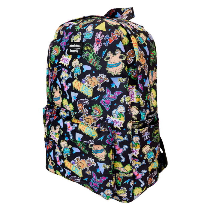 LOUNGEFLY Sac à dos en nylon Nickelodeon Loungefly Rugrats 43cm LOUNGEFLY Sac à dos en nylon Nickelodeon Loungefly Rugrats 43cm