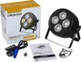 ALGAMLIGHT Wash Par Cob 4X 50W Blanc Froid / Blanc Chaud - Effet Lumière DMX 4 Canaux, 80W, IP20