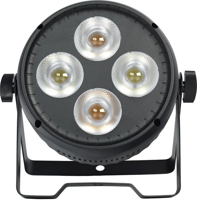ALGAMLIGHT Wash Par Cob 4X 50W Blanc Froid / Blanc Chaud - Effet Lumière DMX 4 Canaux, 80W, IP20