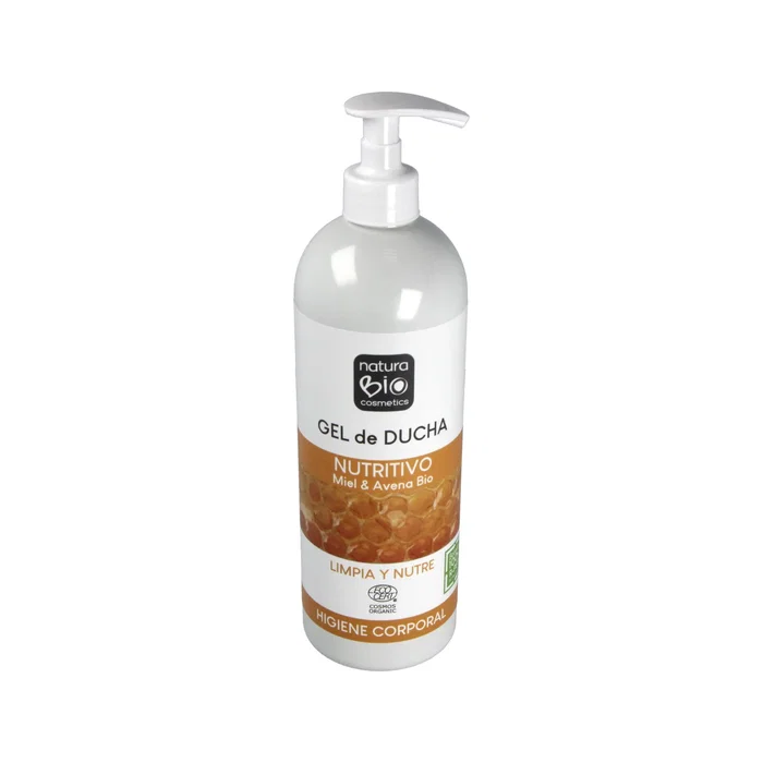 Naturabio Cosmetics Gel Douche Nutritif Miel-Avoine 740ml Bio Naturabio Cosmetics Gel Douche Nutritif Miel-Avoine 740ml Bio