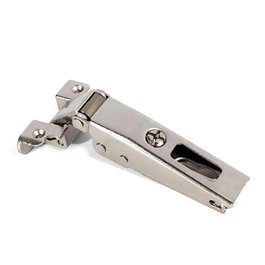 Salice S200 C2Z6A99 - Paire de charnières droites à clip pour profil métallique 20mm - Ouverture 105° - Codo semiacodado