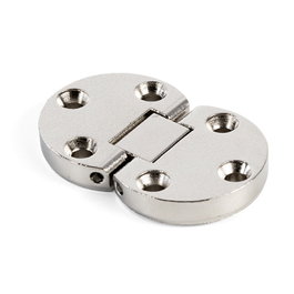 ALK Charnière ELBA Nickel pour portes battantes et abattantes