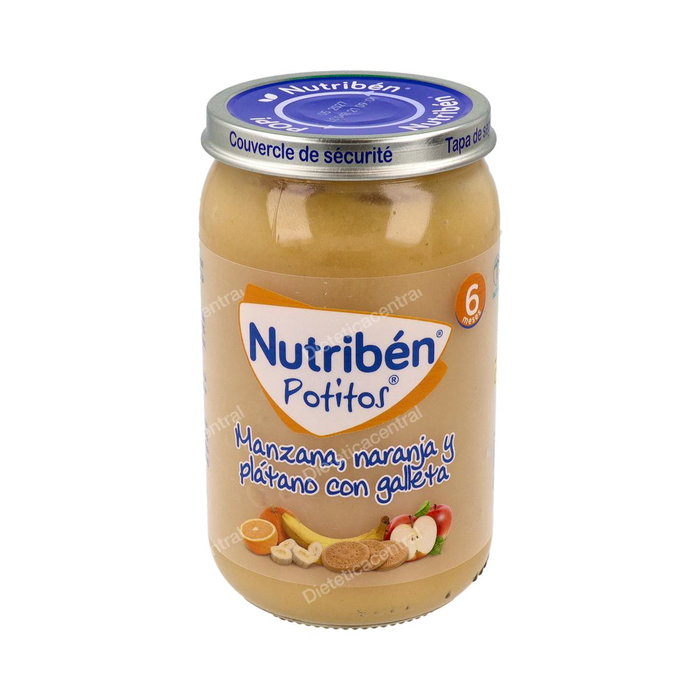 Nutriben Potito Pomme-Orange-Banane-Biscuit 235g Nutriben Potito Pomme-Orange-Banane-Biscuit 235g