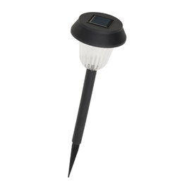 PAPILLON Lampe solaire de jardin en plastique Ø 10,5 x 38 cm