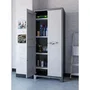 Keter Armoire Haute Titan 44 x 80 x 182 cm - Gris - Rangement Garage Atelier