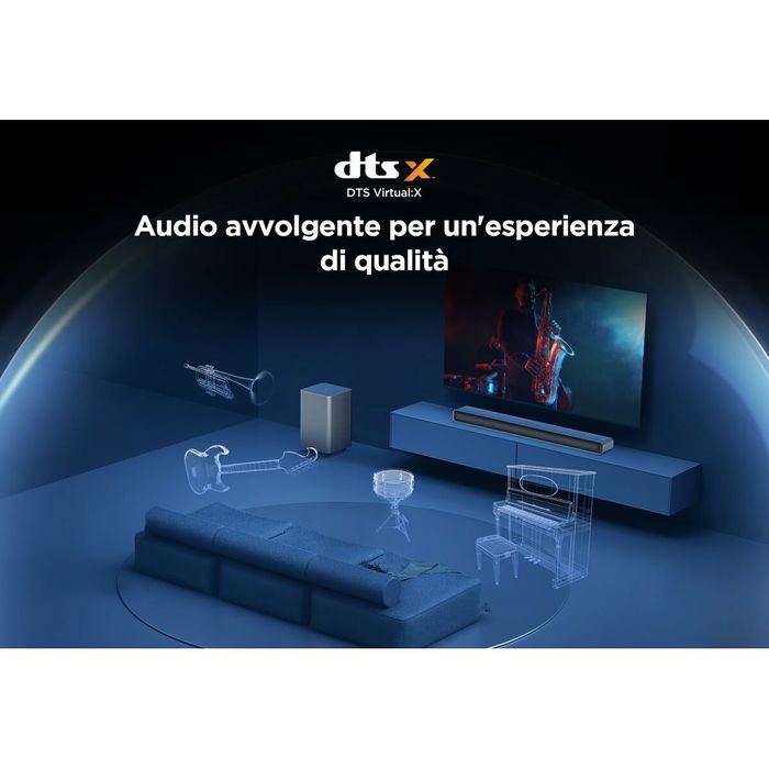 Barre audio TCL S55HE Noir 40 W 60 W