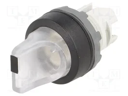 ABB Commutateur rotatif 22mm 3 positions transparent