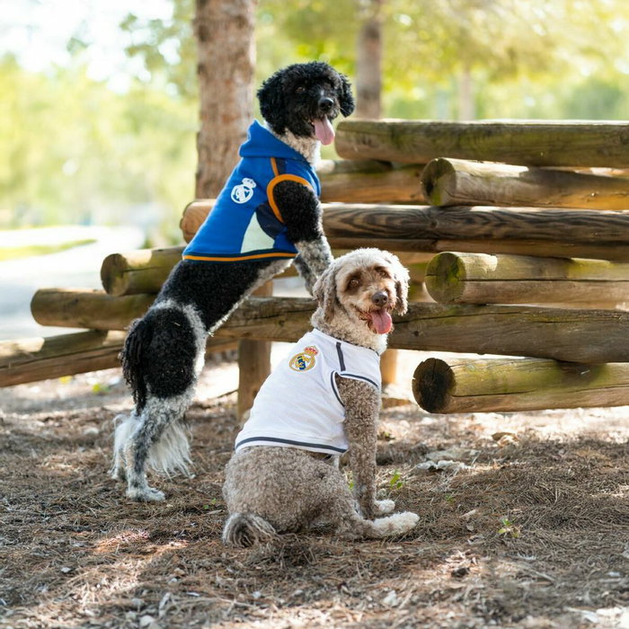 Cerdá T-shirt pour chien Real Madrid blanc XS