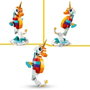LEGO Creator 3-en-1 31140 La Licorne Magique, Hippocampe et Paon