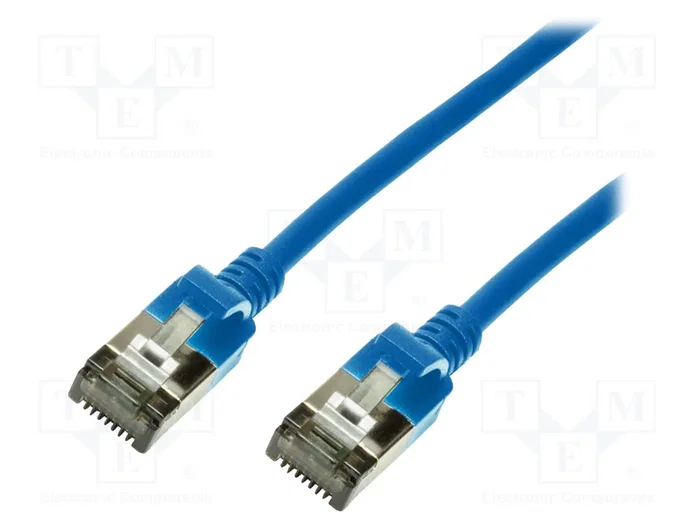 LOGILINK Cordon de raccordement Cat 6a U/FTP bleu 2m RJ45 LOGILINK Cordon de raccordement Cat 6a U/FTP bleu 2m RJ45