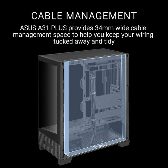 Boîtier ATX semi-tour Asus 90DC00R0-B19000 Noir