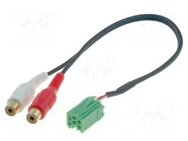 4CARMEDIA Adaptateur Aux RCA pour Renault