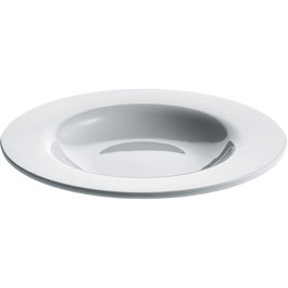 Alessi AJM28/2 PlateBowlCup - Service de 4 pièces en porcelaine blanche - Cuenco et bol conçu par Jasper Morrison