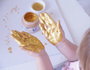 Kreul Set de 4 pots de peinture pour les doigts MUCKI brillante