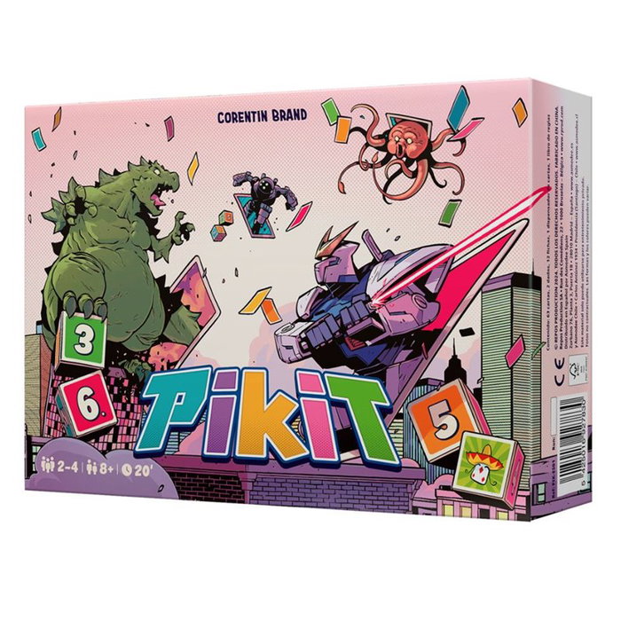 Asmodee PIKES01 Pikit Jeu de Société en Espagnol, 2-4 Joueurs dès 8 Ans, Partie de 25 Minutes Asmodee PIKES01 Pikit Jeu de Société en Espagnol, 2-4 Joueurs dès 8 Ans, Partie de 25 Minutes