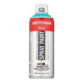 Amsterdam Spraypaint Verde Turquesa 661 400 ml