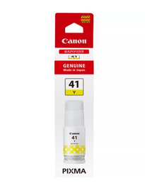Canon 4545C001 - Cartouche d'encre jaune GI-41 Y compatible pour imprimante Pixma, Maxify