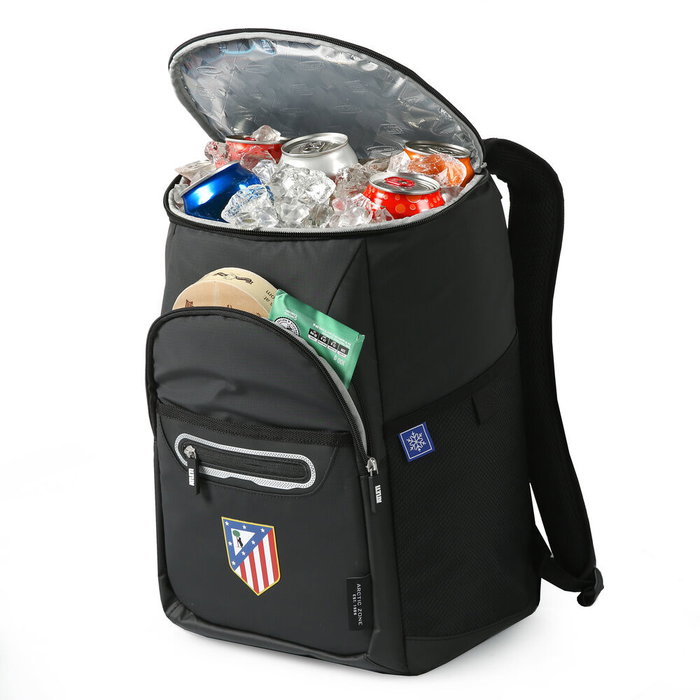 ATLETICO DE MADRID - Sac isotherme pour aliments, format 63x48.5x42.5 cm, toile Ripstop avec revêtement TPE
