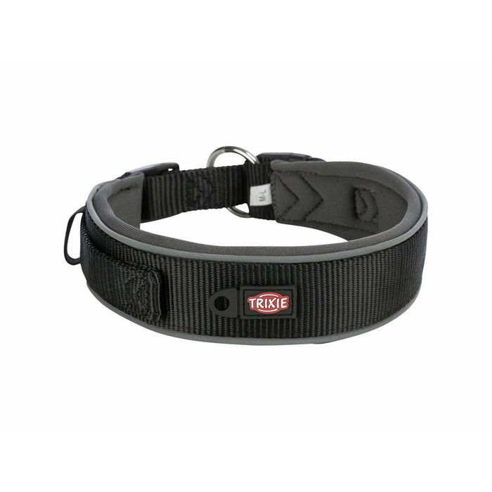 Collier pour Chien Trixie Premium Noir Graphite S/M 33-42 cm