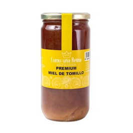 COMO UNA REINA Miel de Thym Premium en Pot en Verre