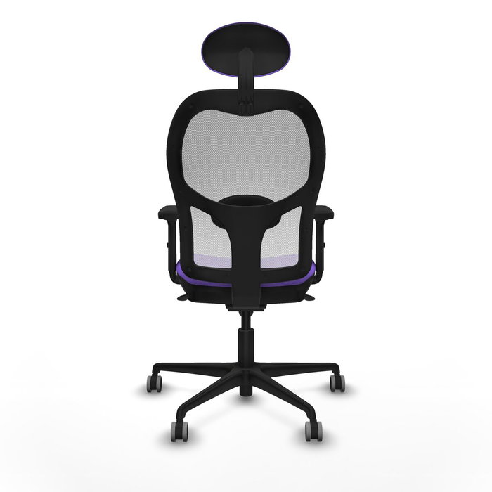 Piqueras y Crespo Chaise de Bureau 2D036G1 Lila avec Appui-tête