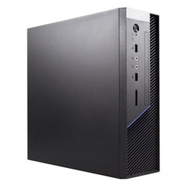 Unykach CAVIAR Boîtier PC Mini ITX Noir avec USB 3.0, Lecteur de Cartes, Audio HD