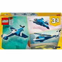 LEGO Creator Aéronef : Avion de Course 3-en-1 31160
