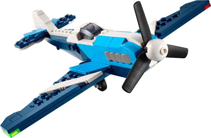 LEGO Creator Aéronef : Avion de Course 3-en-1 31160