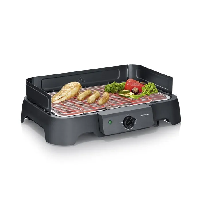 Severin PG8593 Barbecue électrique de table Noir Severin PG8593 Barbecue électrique de table Noir
