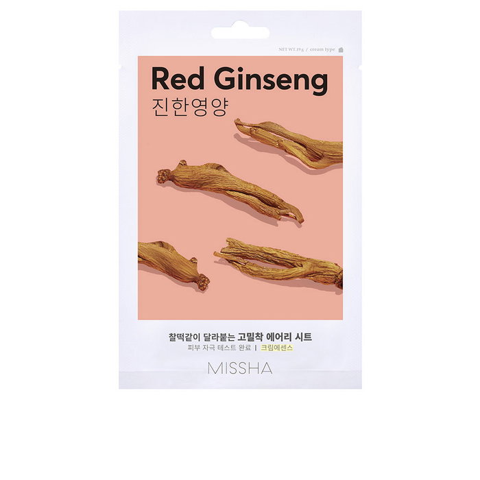 Missha AIR FIT Masque en tissu ginseng rouge 19 g Missha AIR FIT Masque en tissu ginseng rouge 19 g
