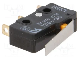 Aratas Microcommutateur SNAP ACTION SPDT avec levier 10A/250VAC SS-10GL