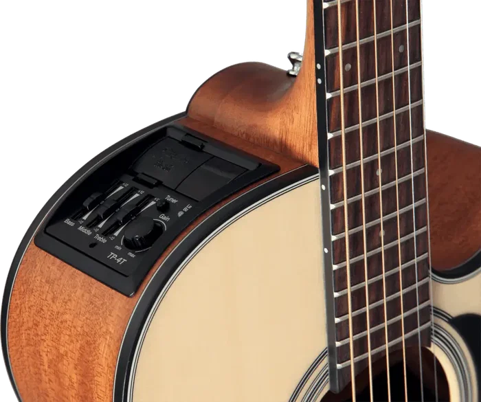 Takamine GX18E Mini Auditorium Cutaway Guitare Électro-Acoustique Satin Natural