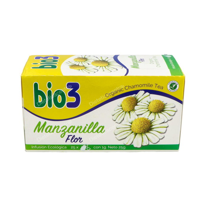 BIE 3 MANZANILLA FLOR infusion 25 sachets BIO BIE 3 MANZANILLA FLOR infusion 25 sachets BIO