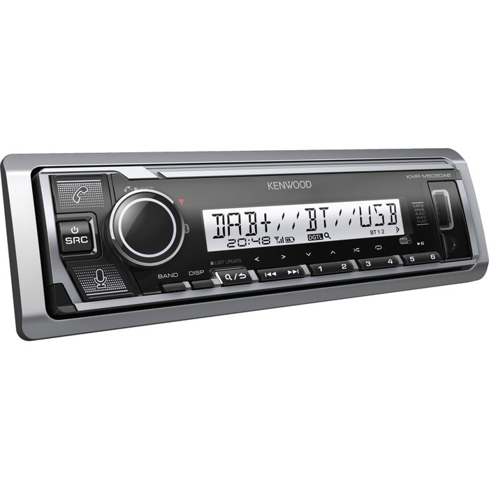 Kenwood KMRM508DAB Récepteur numérique DAB+ Bluetooth et USB Kenwood KMRM508DAB Récepteur numérique DAB+ Bluetooth et USB
