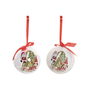 Boules de Noël Home ESPRIT Multicouleur PVC (14 Pièces)