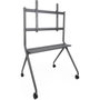 Tooq FS20205 Support Sol Avec Roues pour écrans 50"-86" VESA 800x600, Gris Métallisé