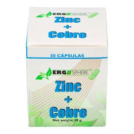 ERGONAT ZINC - COBRE ergosphere 50cap.