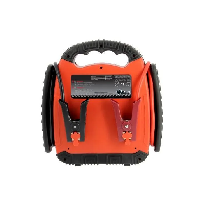 XLPERFORMTools Station de démarrage 600 A avec batterie 17 Ah et lampe LED