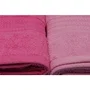 Ensemble de 4 serviettes à main Rose - 50 x 90 cm
