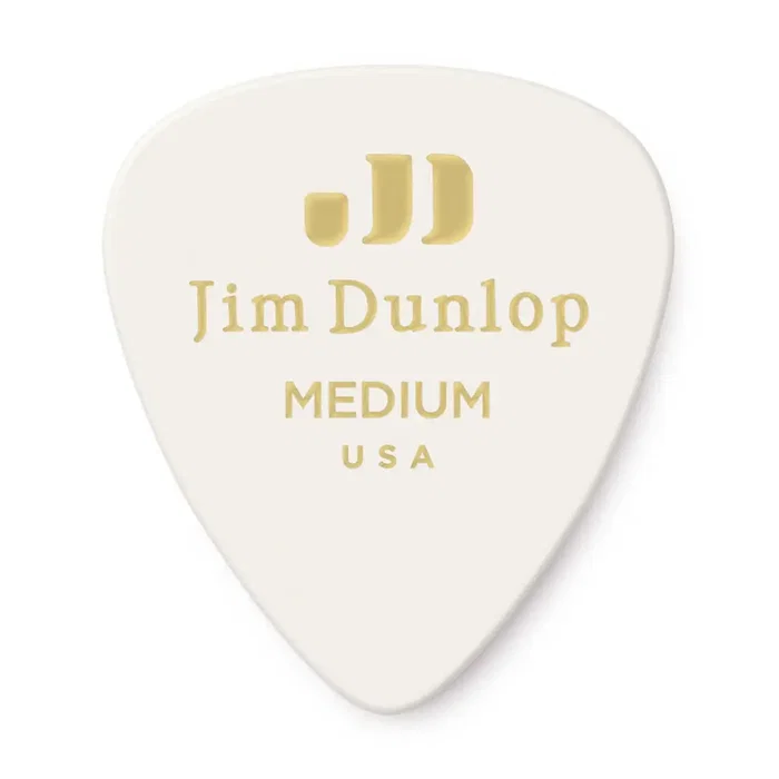DUNLOP Pack de 72 Médiators Genuine Celluloid Classic Blanca - Medium DUNLOP Pack de 72 Médiators Genuine Celluloid Classic Blanca - Medium