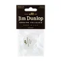DUNLOP Pack de 72 Médiators Genuine Celluloid Classic Blanca - Medium