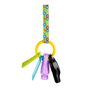Fisher-Price Llavero Hwy38 - Anneau d'activités pour bébé +6 mois avec 4 jouets, musique, miroir et mordoir, multilingue