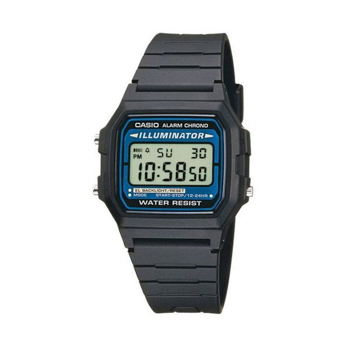 Casio Montre Vintage Homme Noir F-105W-1AWYEF