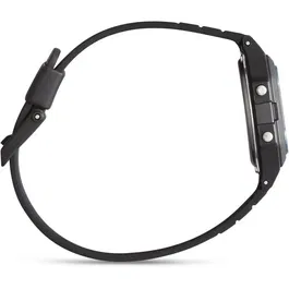 Casio Montre Homme Vintage Noire, Chronomètre à 1/100 sec, Alarme, Verre Acrylique, Boîtier et Bracelet en Résine, Étanche à l'Eau