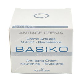 Basiko Cosmeclinik Basiko Antiage Crème 50ml - Soin Visage Anti-Âge Rides et Fermeté