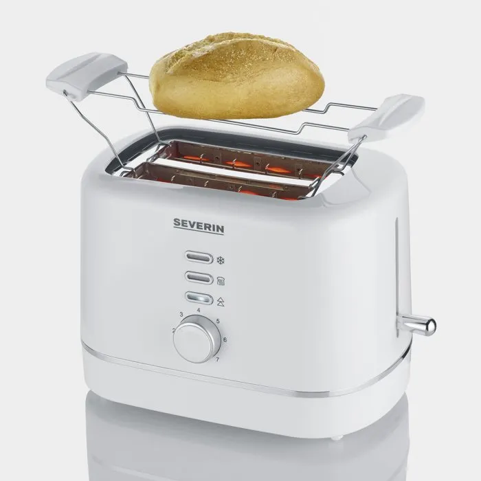 Severin KA4324 Grille-pain automatique compact Blanc